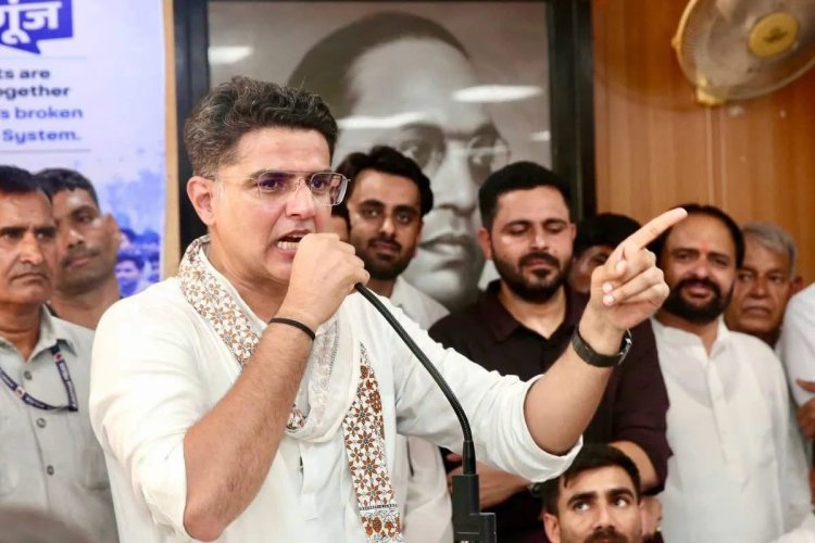 जयपुर में बोले सचिन पायलट: युवाओं की आवाज़ दबाई नहीं जा सकती, पेपर लीक पर जवाबदेही तय हो