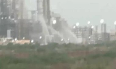 बालोतरा की HPCL रिफाइनरी में फिर लगी आग, CDU यूनिट में ऑयल रिसाव के बाद भड़की लपटें 