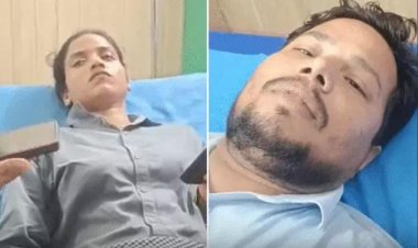 वाराणसी एयरपोर्ट पर लाइसेंसी पिस्टल से फायरिंग, दो कर्मचारी घायल: शिवसेना नेता की जांच के दौरान चली गोली, महिला कर्मचारी की जांघ में लगी