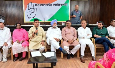 निकाय-पंचायत चुनाव की तैयारी में जुटी कांग्रेस, डोटासरा-रंधावा ने वरिष्ठ नेताओं के साथ बनाई रणनीति