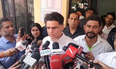 नगर निकाय चुनाव में सचिन पायलट ने किया मतदान, बोले- 2-3 साल से शहरों का विकास थमा