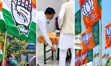 Jodhpur Nikay Chunav: गहलोत के पैर छूने पर सियासी बवाल, BJP की शिकायत पर कांग्रेस बोली- क्यों झूठी खबर फैला रहे हो?