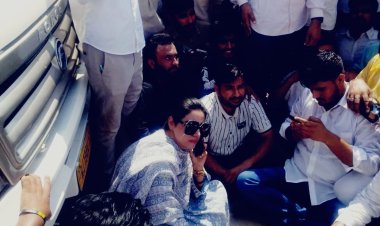 मथानिया पालिका अध्यक्ष चुनाव में हंगामा, दिव्या मदेरणा को मतदान स्थल जाने से रोका; जूली ने लगाए आरोप