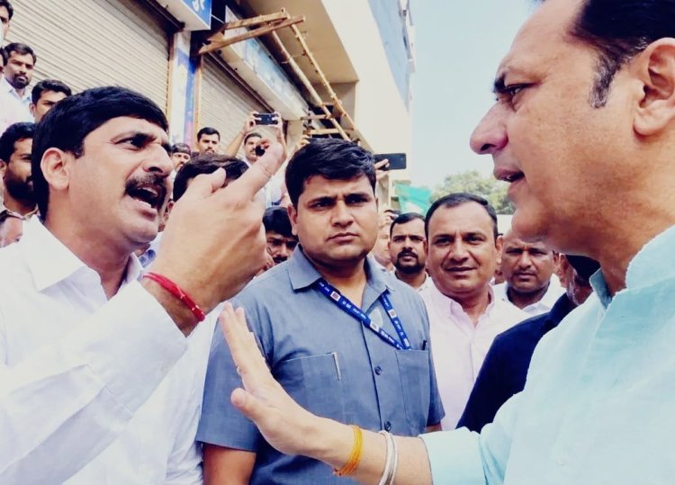 पावटा पालिका अध्यक्ष चुनाव में कुलदीप धनकड़ और इंद्राज गुर्जर आमने-सामने, पुलिस ने संभाला मोर्चा