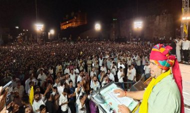 EWS आरक्षण पर रविंद्र सिंह भाटी का आंदोलन तेज, बीकानेर में शक्ति प्रदर्शन; बोले- अब तलवार नहीं, संख्या दिखाने का समय