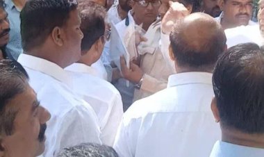 जयपुर में पाली कांग्रेस के पार्षदों का हंगामा, सीपी जोशी ने मिलने से किया इनकार; बोले- प्रदेशाध्यक्ष से मिलिए