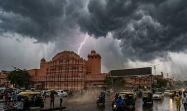 राजस्थान में मानसून के बाद फिर बदला मौसम का मिजाज, उत्तरी जिलों में बारिश से लौटी ठंडक; अगले दिनों में भी बरसेंगे बादल