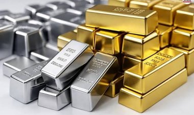 सोना-चांदी की कीमतों में गिरावट, जानें 24K, 22K गोल्ड और चांदी का भाव