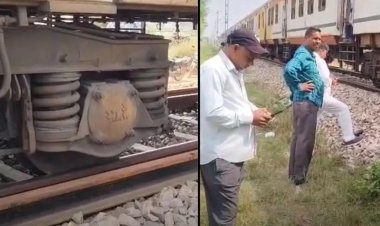 राजस्थान में चलती मेमू ट्रेन का पहिया पटरी से उतरा, अचानक ब्रेक लगने से मचा हड़कंप