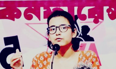 प्रेस कॉन्फ्रेंस में अचानक लगे 'बंद करो, दफा हो जाओ' के नारे, नेहा बोरा बोलीं- आंदोलन नहीं रुकेगा