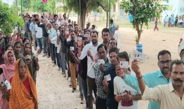 राजस्थान में 85 लाख वोटर चुनेंगे 3314 सरपंच, 28,682 वार्ड पंचों के लिए मतदान जारी