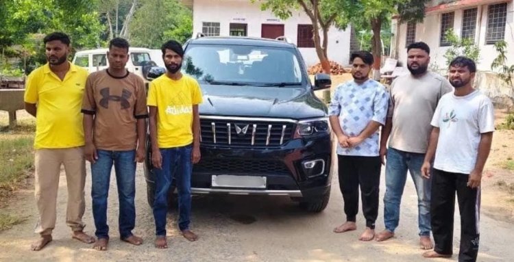 दौसा में 1.50 करोड़ की स्मैक बरामद, लग्जरी कार से तस्करी कर रहे 6 आरोपी गिरफ्तार; 3 फरार