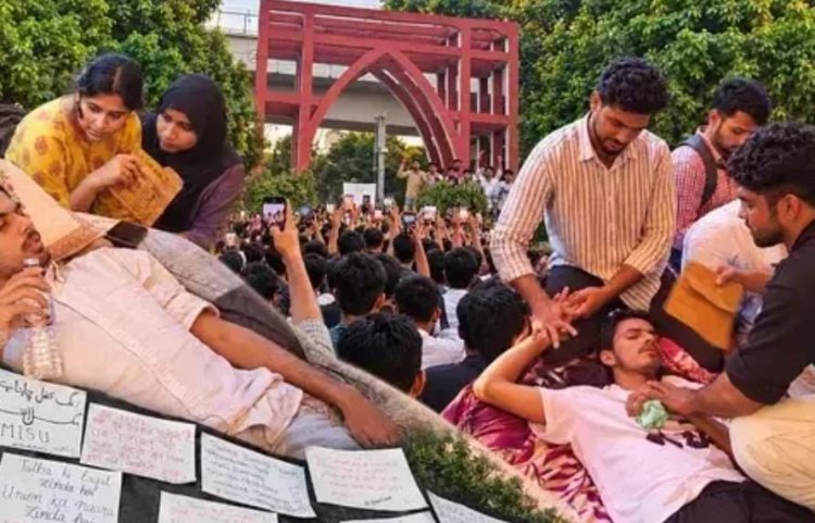 जामिया में 14 दिन से भूख हड़ताल पर छात्र, स्टूडेंट यूनियन चुनाव समेत 3 मांगों पर अड़े; प्रशासन पर लगाए गंभीर आरोप